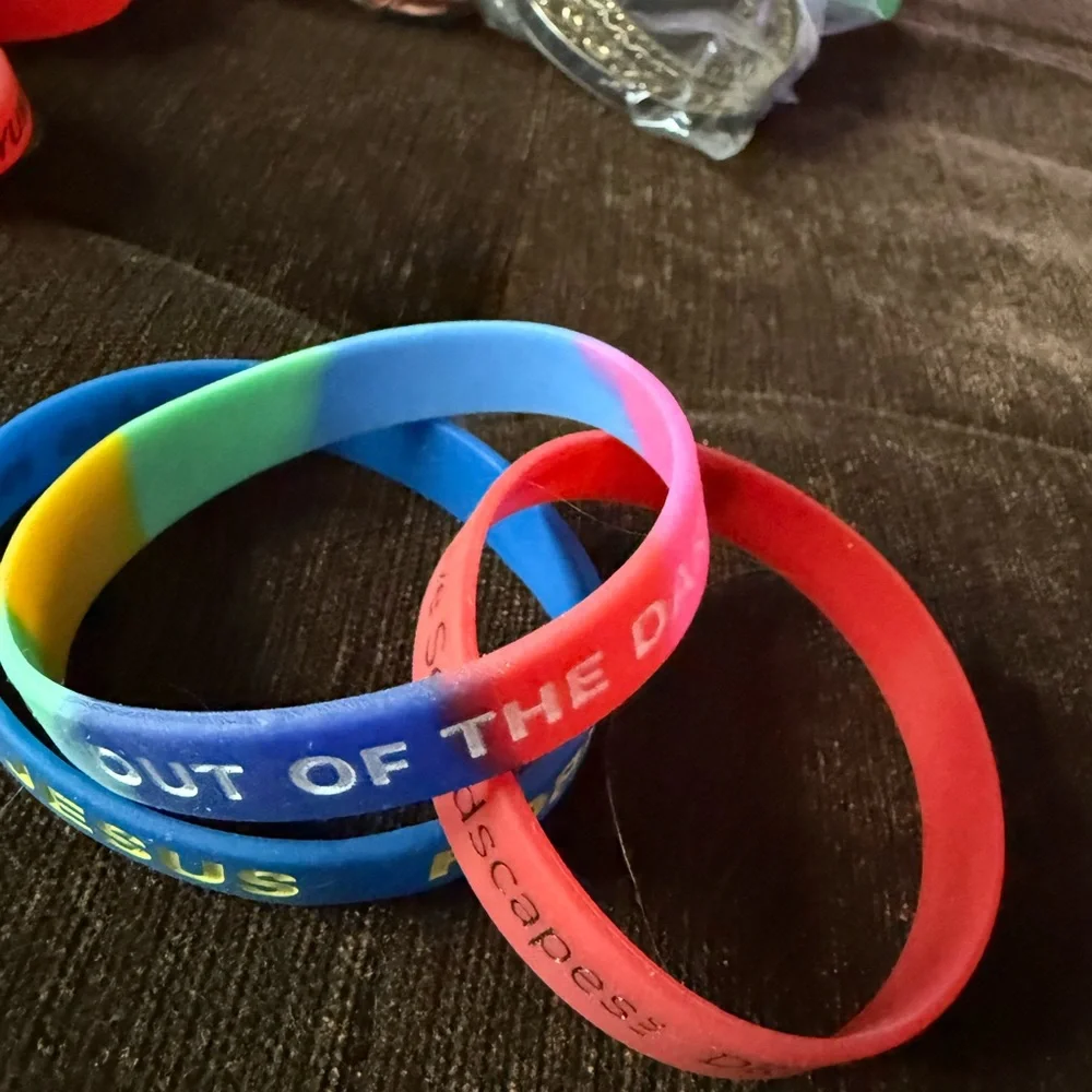 Colorful Silicone Wristbands for Kids